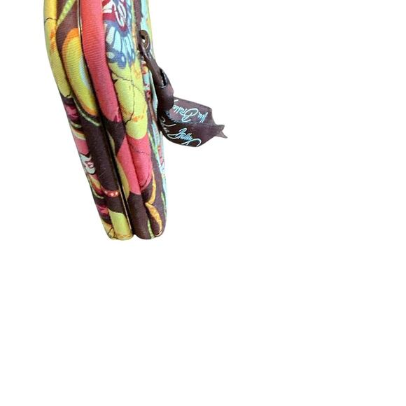 VERA BRADLEY Opera Quilted Wallet Folkloric, Make Me Blush, Buttercup - Picture 4 of 16